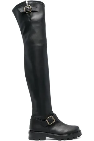Jimmy Choo Biker ll knee-high boots