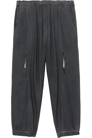 Izzue Tapered cotton trousers