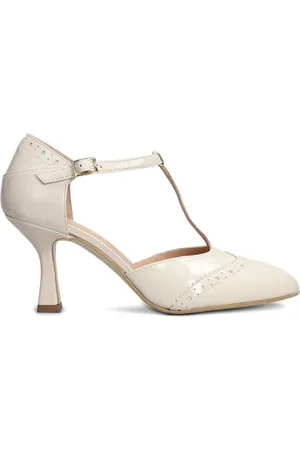 ISABEL FERRANTI 75mm perforated-detailed pumps