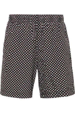 Alexander McQueen Skull-print swim shorts