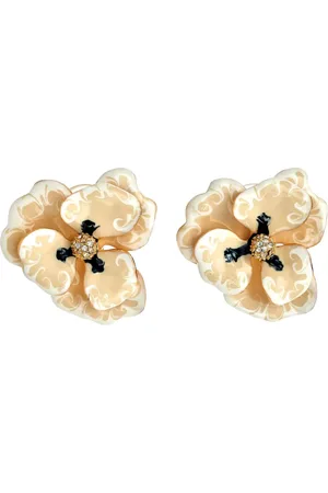 Kenneth Jay Lane Flower earrings