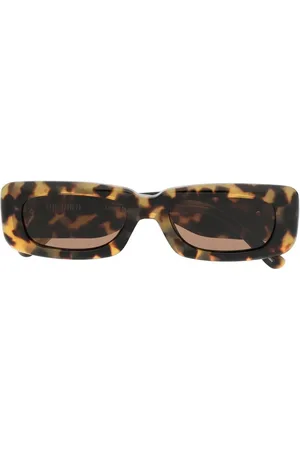 Linda Farrow X The Attico Marfa tortoiseshell-effect sunglasses
