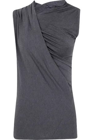 Paloma Wool Drape-detail top