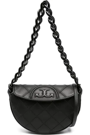 Tory Burch Mini Fleming leather tote bag