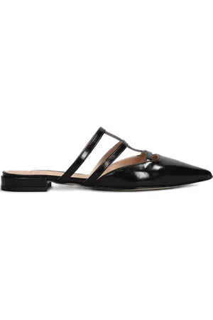 ISABEL FERRANTI Leather mules