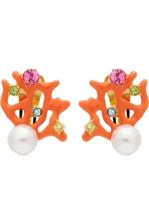 Kenneth Jay Lane Coral Reef earrings