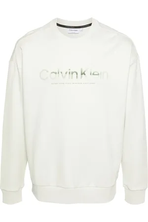 Calvin Klein Logo-print organic cotton sweatshirt