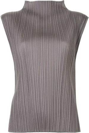 PLEATS PLEASE ISSEY MIYAKE Sleeveless pleated top