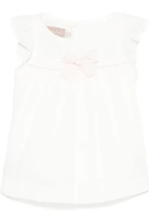 LA STUPENDERIA Linen-blend dress