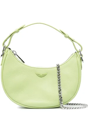 Zadig & Voltaire Curved-body logo-plaque tote bag