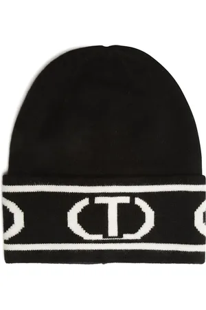 Twin-Set Logo-jacquard beanie
