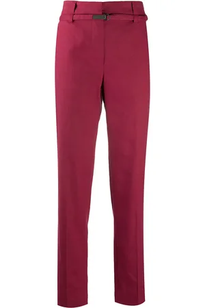 Brunello Cucinelli High-rise slim fit trousers