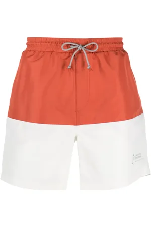 Brunello Cucinelli Panelled-design swim shorts