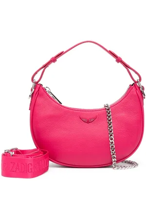 Zadig & Voltaire Logo-plaque leather crossbody bag