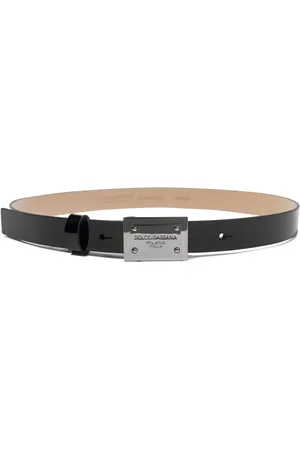 Dolce & Gabbana Logo-engraved buckle belt