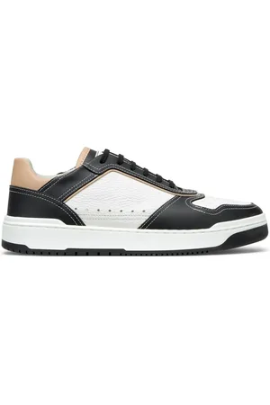Brunello Cucinelli Colour-block panelled leather sneakers