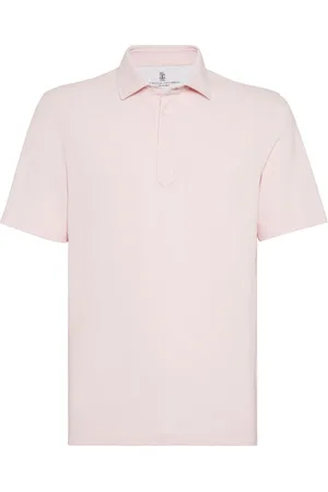 Brunello Cucinelli Button-fastening cotton polo shirt