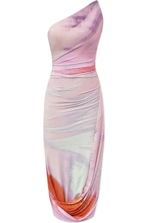 Simkhai Havana abstract-print dress