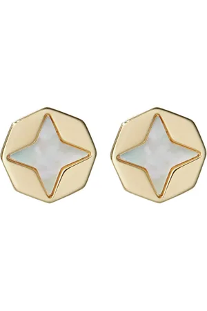 Tory Burch Mother of Pearl stud earrings