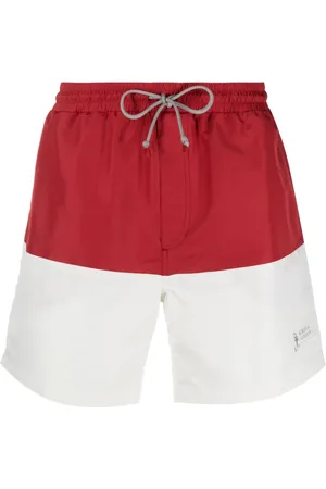 Brunello Cucinelli Panelled-design swim shorts