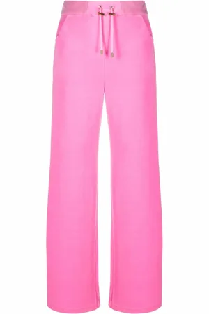 Balmain X Barbie velvet track pants