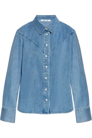 Samsøe Samsøe Samos denim button-up shirt