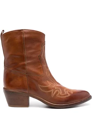 SARTORE Leather cowboy boots