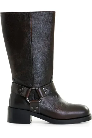 Essentiel Antwerp Idakar buckle leather boots