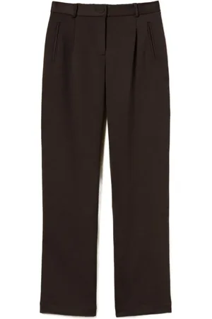 Twin-Set Pleat-detail trousers