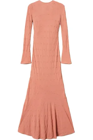 Twin-Set Crystal-embellished maxi dress