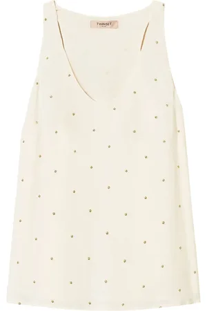Twin-Set Embellished tank top