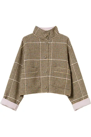 Twin-Set Reversible checked jacket
