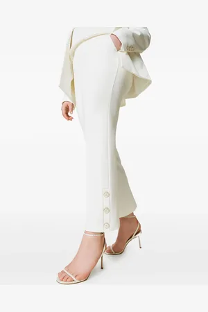 Twin-Set Oval T-button trousers