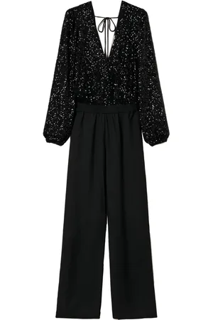 Twin-Set Sequin-embellished jumpsuit