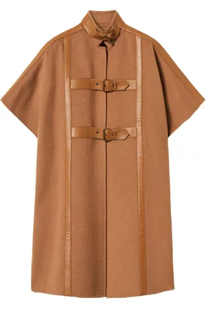 Twin-Set Buckle-fastening cape