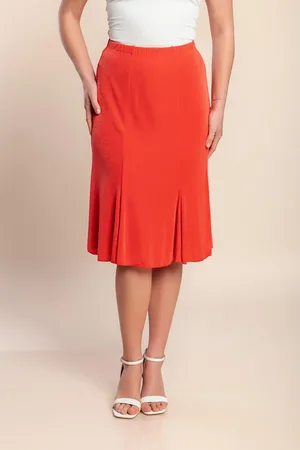 Fenzy Saia Plus Size, Coral