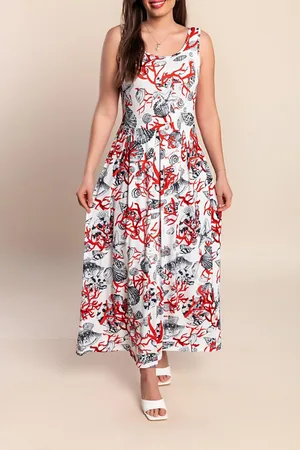 Fenzy Vestido Estampado Plus Size
