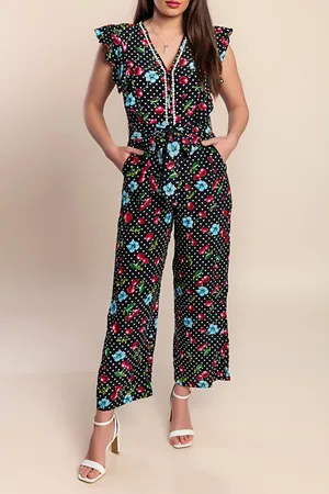 Fenzy Macacão Estampado Floral