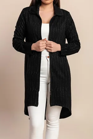 Fenzy Cardigan Longo Com Zíper