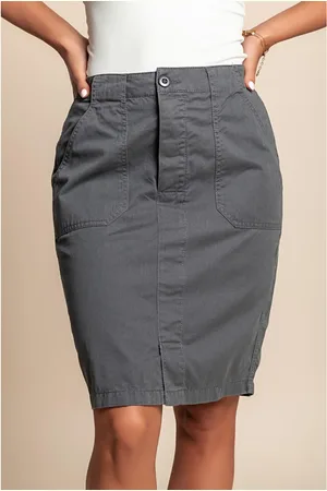 Fenzy Saia De Algodão Plus Size