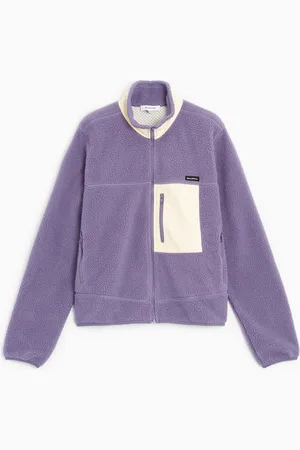 Sporty & Rich Unisex Zipped Sherpa Jacket