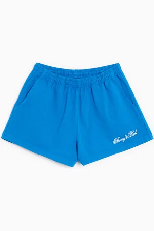Sporty & Rich Cursive Logo Embroidered Disco Women