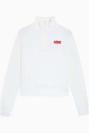 Sporty & Rich X Prince Sporty Unisex 1/4 Zip Sweatshirt