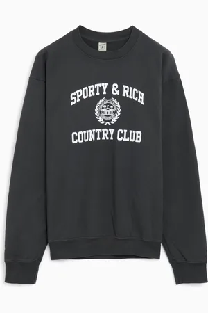 Sporty & Rich Varsity Crest Unisex Sweatshirt