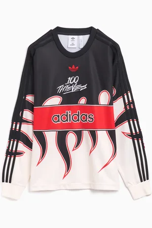adidas T-Shirt Regular x 100 Thieves para homem