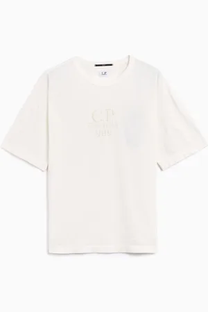 C.P. Company T-Shirt Regular Logo para homem