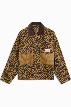 Brain Dead Denim Jacket Crop para homem