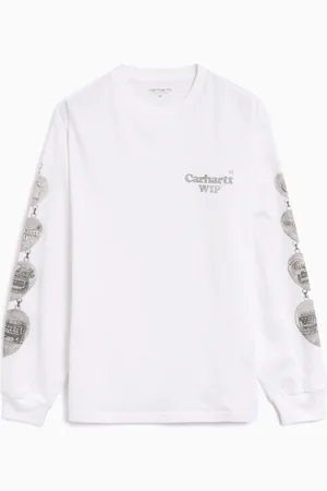 Carhartt T-Shirt Regular de manga comprida Hartt Chain para mulher