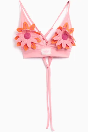 adidas Bra floral Regular Originals para mulher