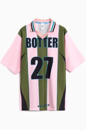 Reebok Jersey T-Shirt às riscas Regular x Botter Reverse para homem